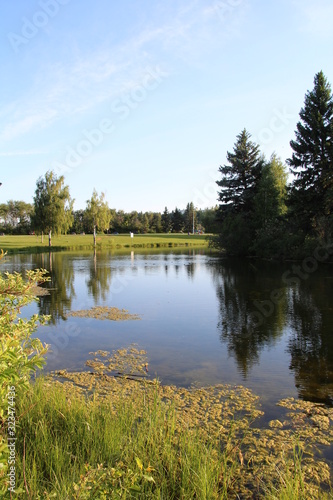 Summer Evening On The Lake, William Hawrelak Park, Edmonton, Alberta