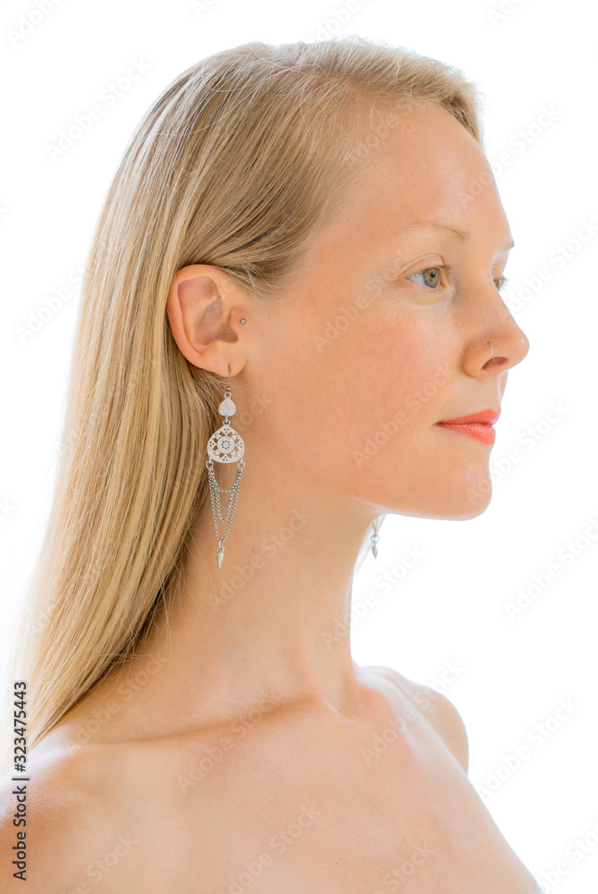 Portrait of a young woman Portrait of a young woman