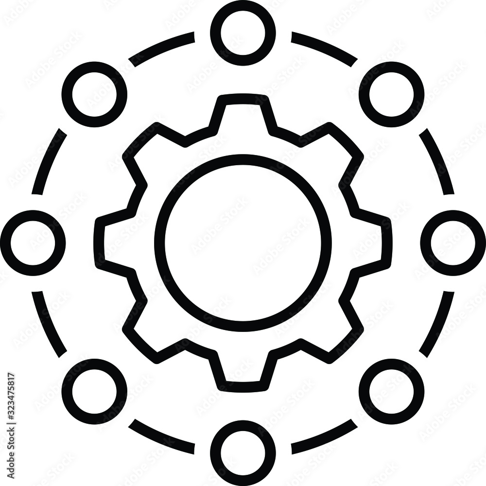 Integration icon ,for web design, apps, software usage, vector Integration icon ,for web design, apps, software usage, vector
