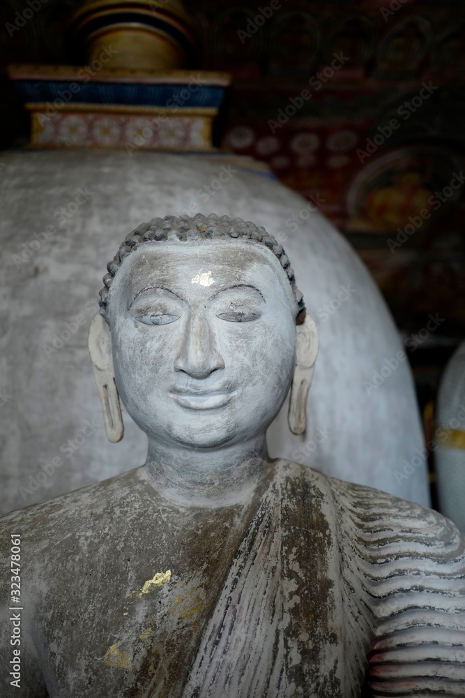 Buddha Statue in einem Tempel in Sri Lanka
