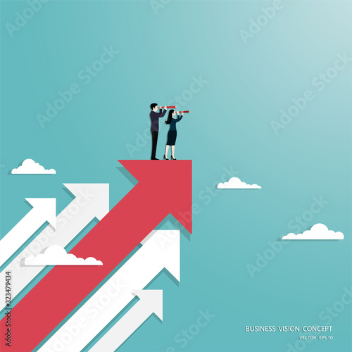 Business vision concept
