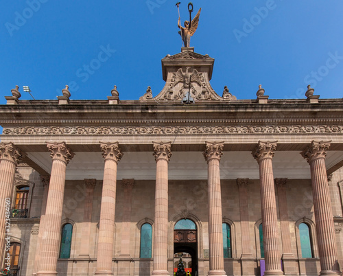 Monterrey, Central square Macroplaza, Government Palace (Palacio del Gobierno) photo