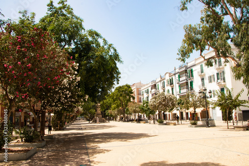 street in Ibiza spain