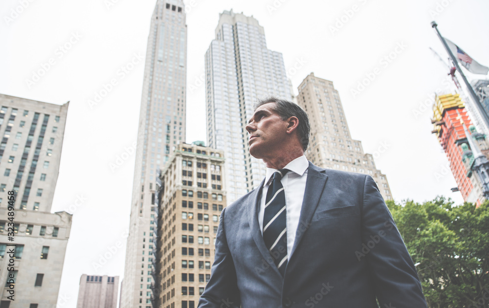 Successful business man in New york city, portraits and lifestyle Successful business man in New york city, portraits and lifestyle