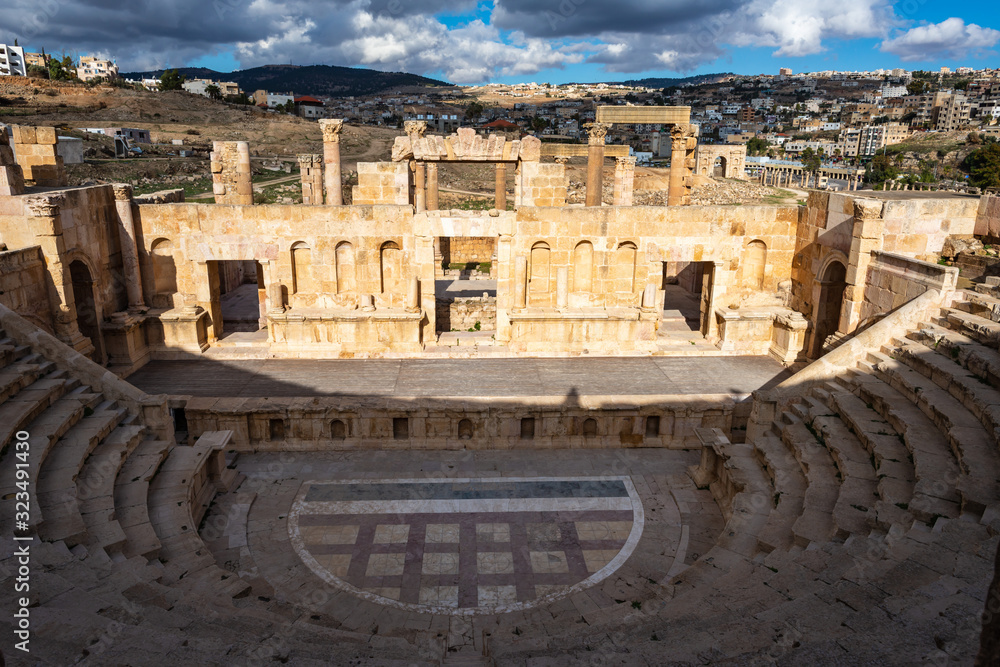 Römisches Amphitheater Jerash (Jordanien)