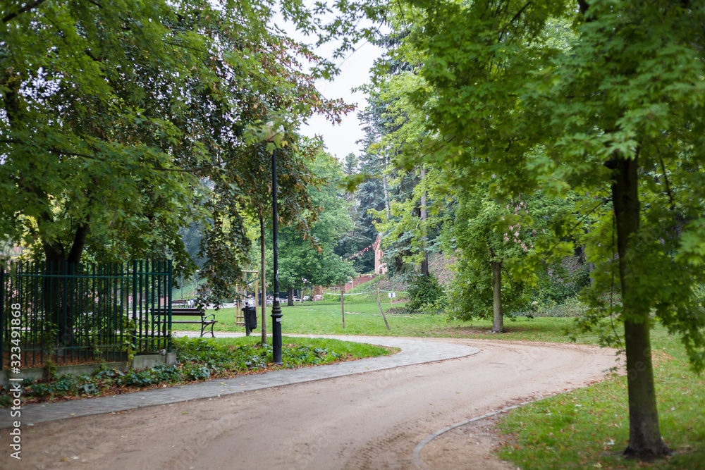 Park Żeromskiego, Żoliborz, Warsaw, Poland