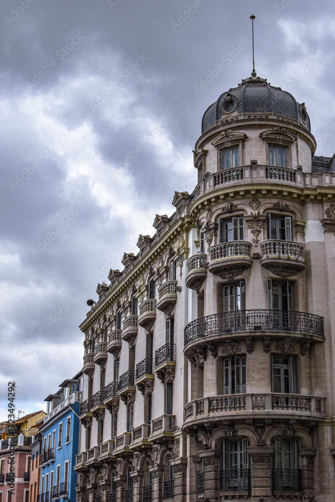 Fototapeta premium A modernist building in Granada