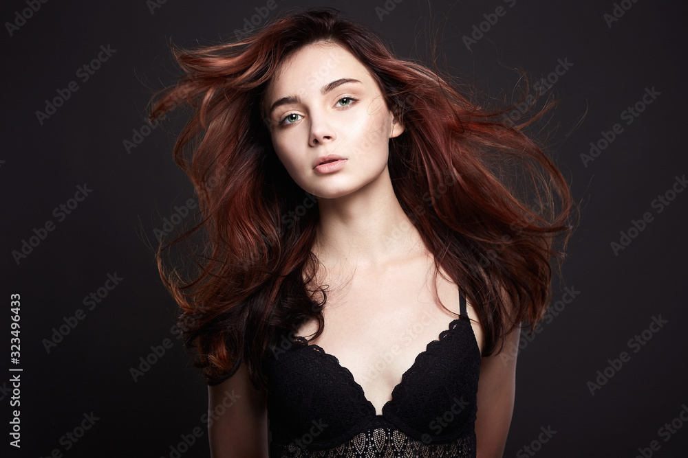 Beautiful Hair Girl. Hair care. fashion beauty portrait Beautiful Hair Girl. Hair care. fashion beauty portrait
