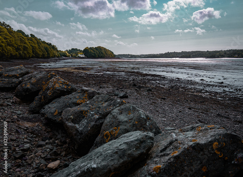 An evening at the bay of Bangor photo