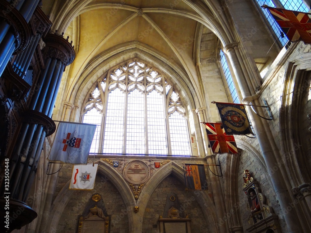 Interior of Southwark Cathedral , London , UK Interior of Southwark Cathedral , London , UK