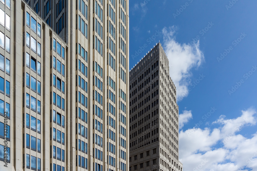 Modern office building in Berlin, Germany. Modern office building in Berlin, Germany.