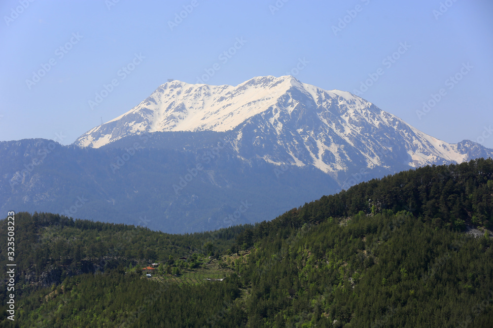 Tahtali Dagi mountain in Turkey