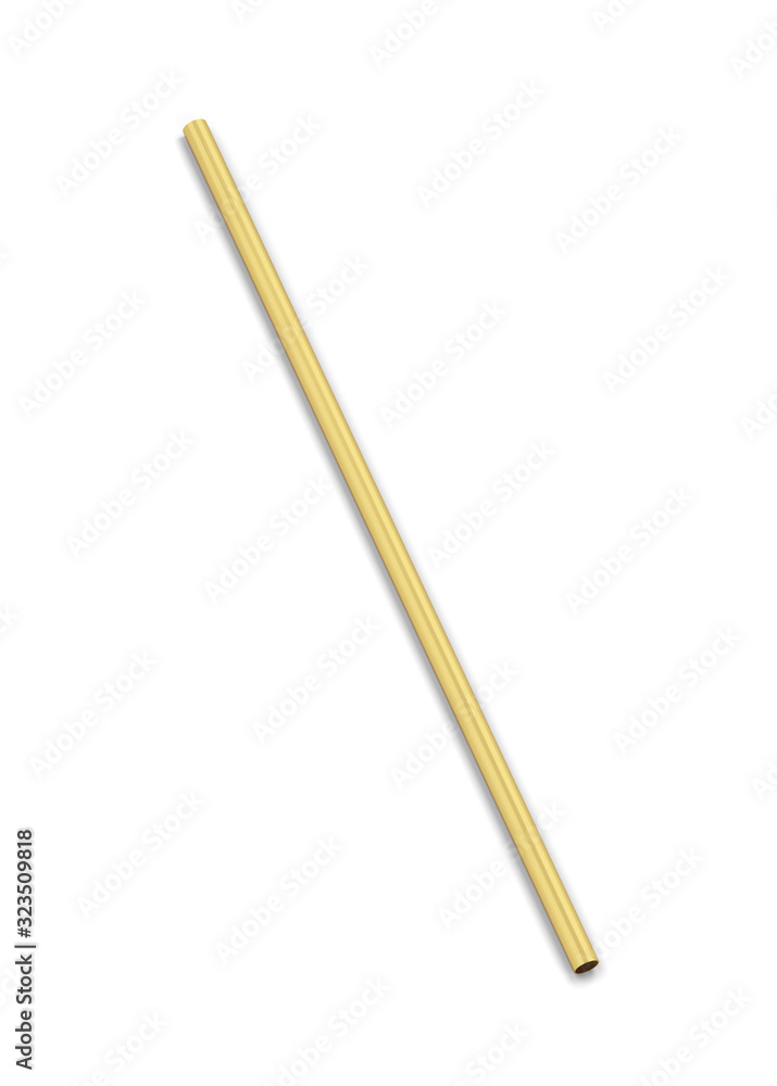 Metallic straw to use instead of plastic one Metallic straw to use instead of plastic one