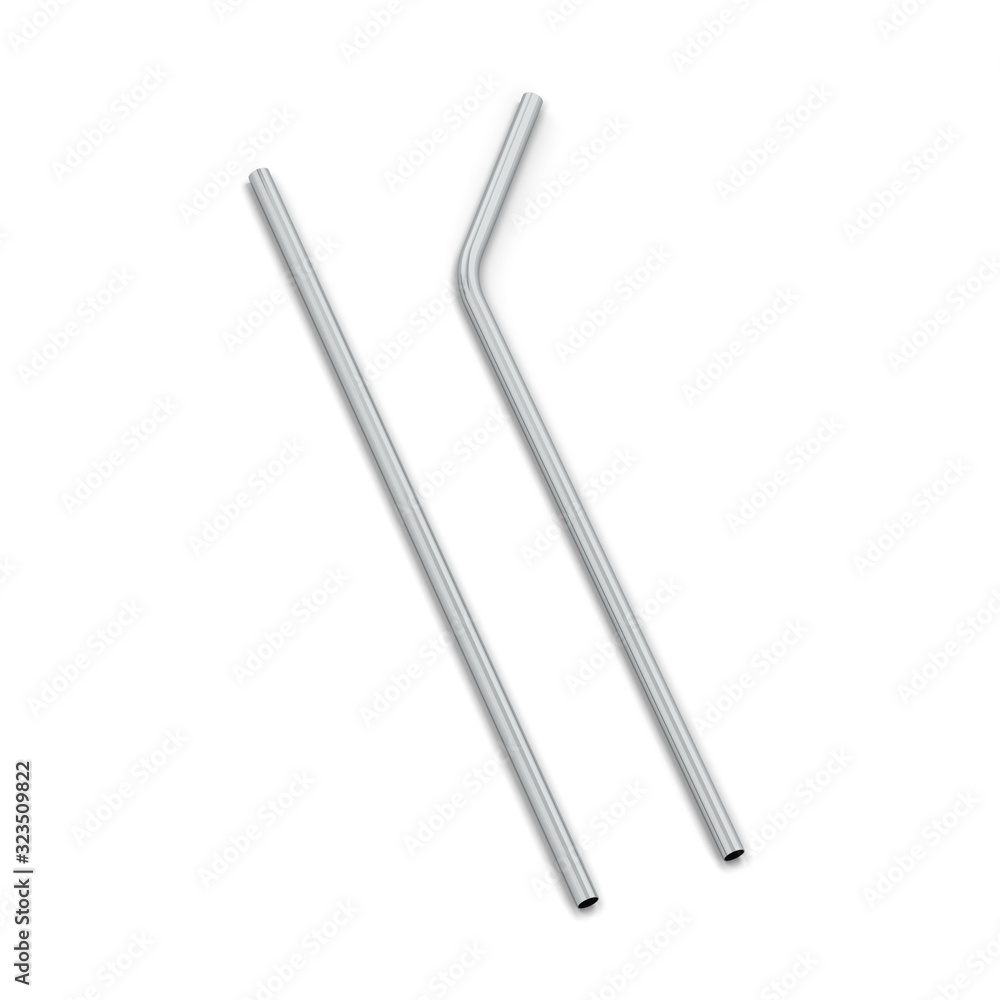 Metallic straw to use instead of plastic one Metallic straw to use instead of plastic one