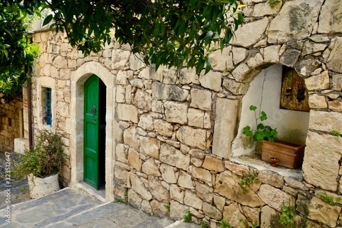 Fototapeta Naklejka Na Ścianę i Meble -  Arolithos Traditional Village Crete