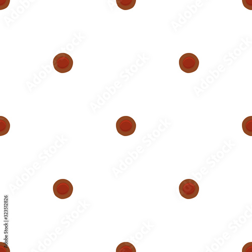 Illustration on theme big set identical biscuit, kit colorful pastry cookie