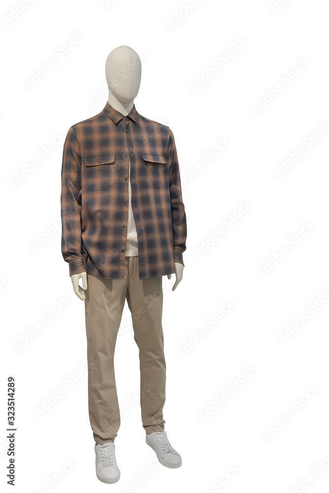 Full length male mannequin. Full length male mannequin.