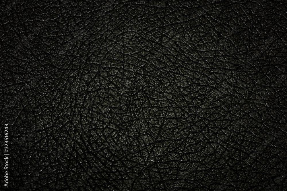 Black leather texture. Leather background Stock Illustration | Adobe Stock