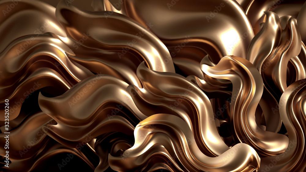 Metal luxury background drapery. 3d illustration, 3d rendering. Metal luxury background drapery. 3d illustration, 3d rendering.