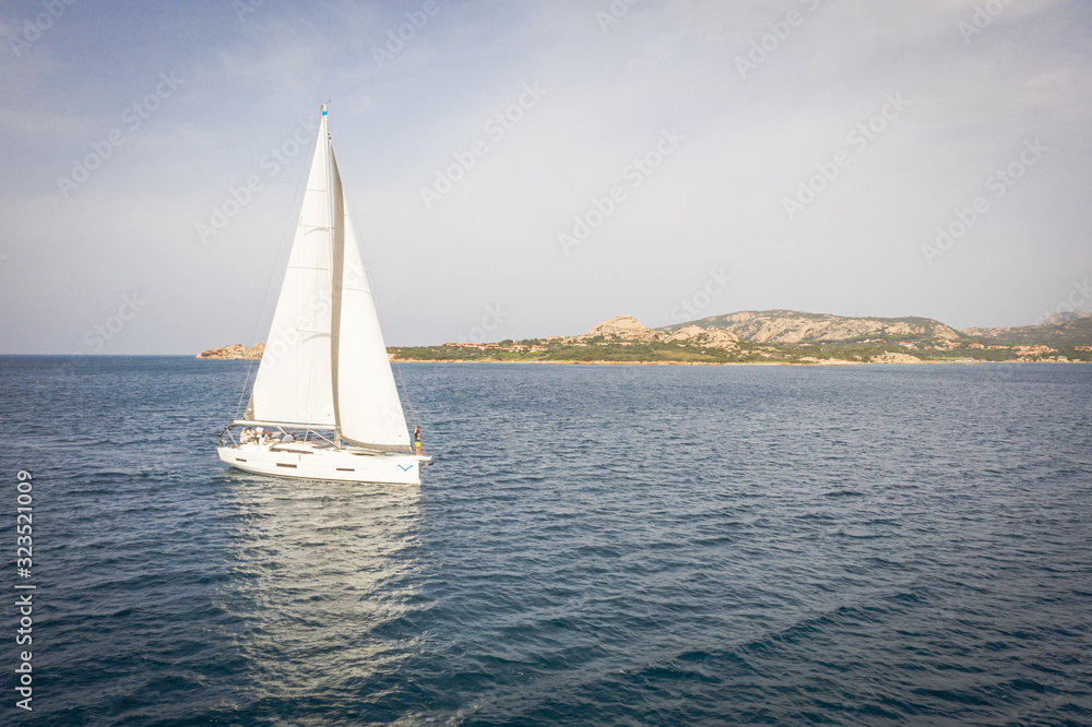 Yacht Sailing Sardegna, Mediterranean Sea