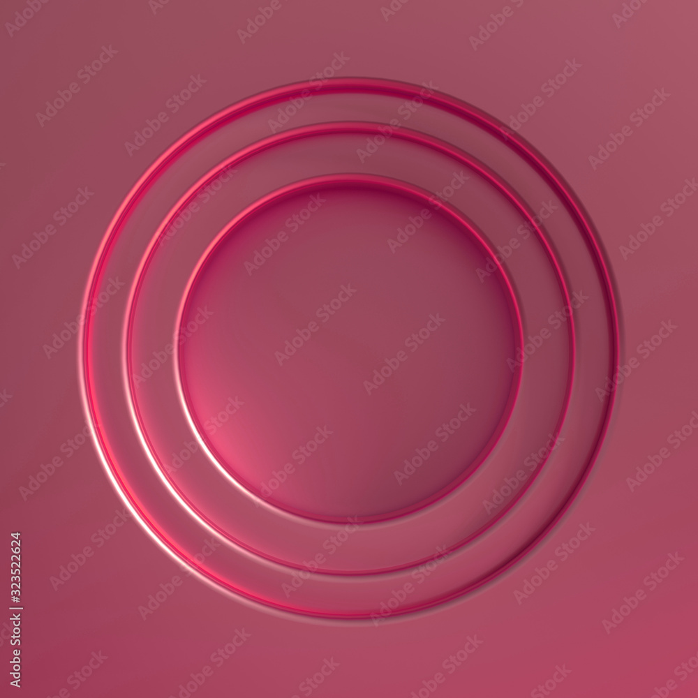 Round frame, podium, pedestal. 3d illustration, 3d rendering. Round frame, podium, pedestal. 3d illustration, 3d rendering.