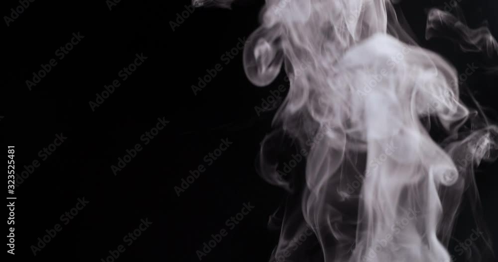 Smoke on Black background abstract Smoke on Black background abstract