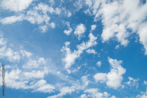 Photography Blue sky and white clouds
