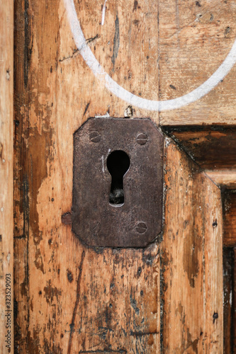 фотографія Cerradura en puerta