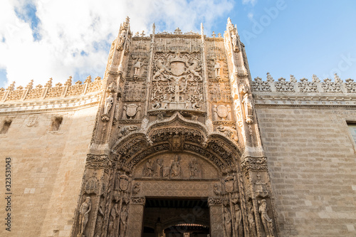 Valladolid, Spain. The Colegio de San Gregorio (Saint Gregory School), seat of the National Museum of Sculpture photo