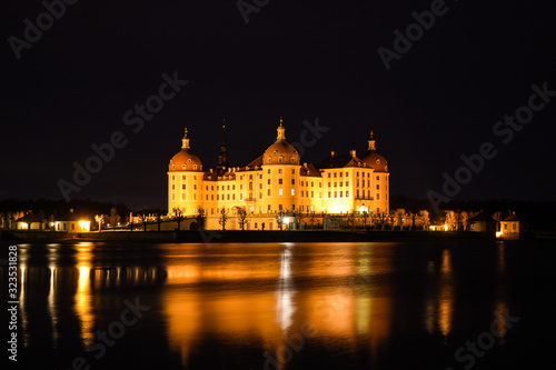 Moritzburg bei Nacht © PIXVisions