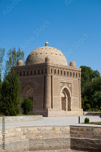 Samanid mausoleum, Bukhara. Uzbekistan..