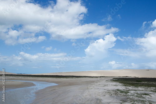 Amancio lagoon in northeastern Brazil photo