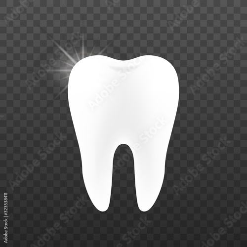 Teeth icon dentist. Healthy Teeth. Human Teeth. Vector stock illustration.