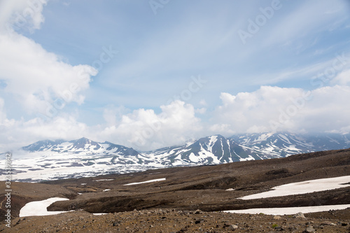 Kamchatka Peninsula, Russia. Views from the slopes of Gorely volcano. © Alexey Kartsev