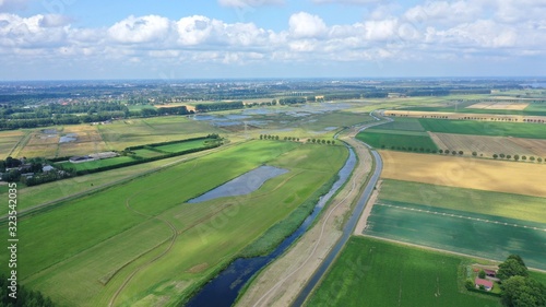 Polder et moulins de Kinderdijk  Pays-bas 