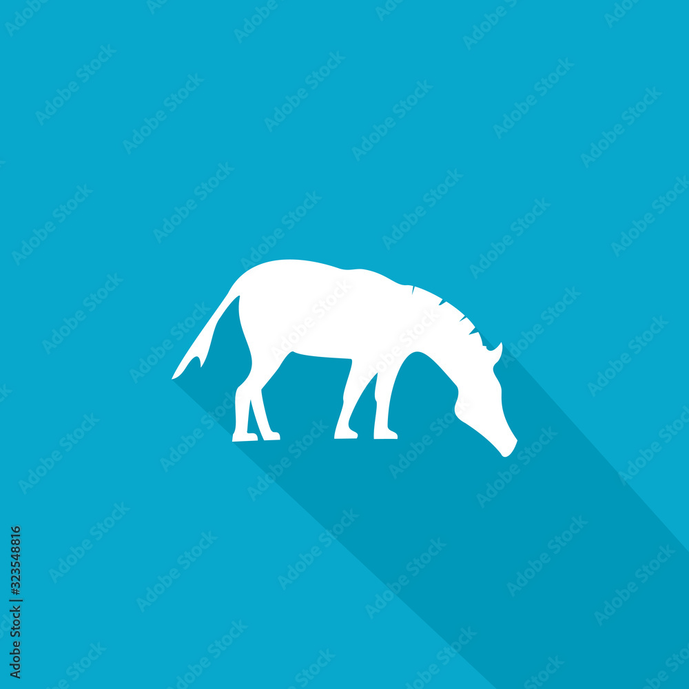 Zebra - Icon illustration Zebra - Icon illustration
