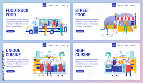 Street Food, Unique and High Cuisine, Foodtruck.