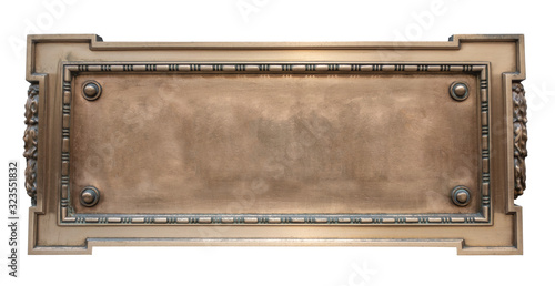 Canvas-taulu Vintage Gold Plaque