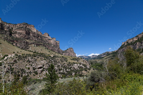 Landscape of Ten Sleeps Canyon