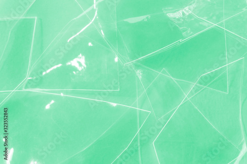 broken glass in luxurious style, geometric pattern background 