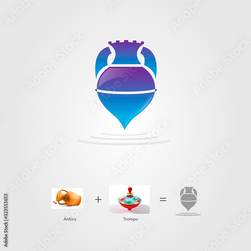 Logo Trompo - ánfora