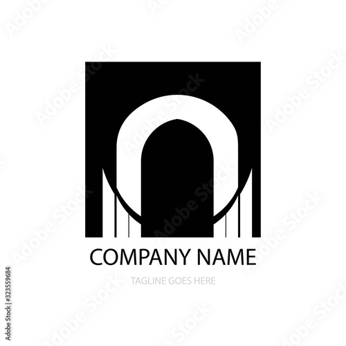 gate logo vector