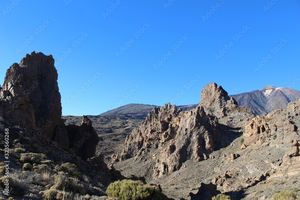 tedie and rock formation landscape