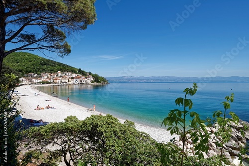 Fototapeta Naklejka Na Ścianę i Meble -  Kroatien - Adria - Kvarner Bucht - Mošćenička Draga