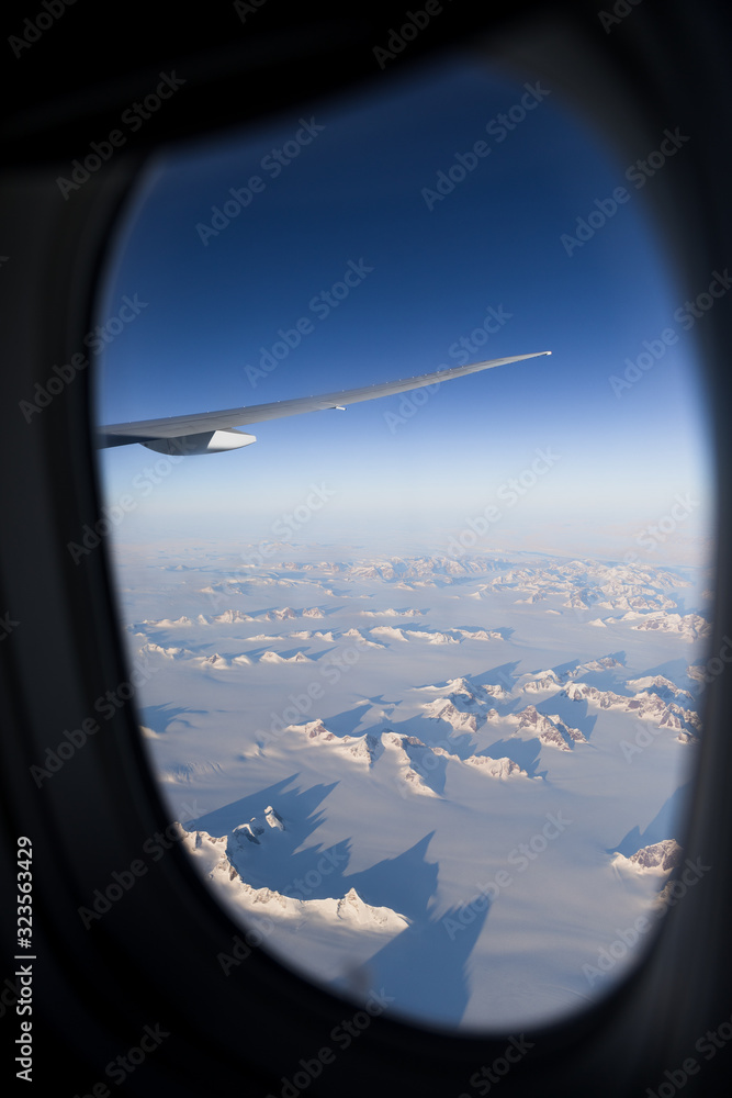 plane window