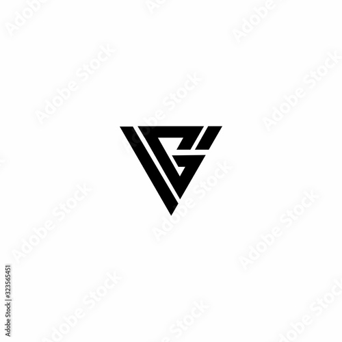 Free Download VG V G Letter Logo Design - GFXLoad
