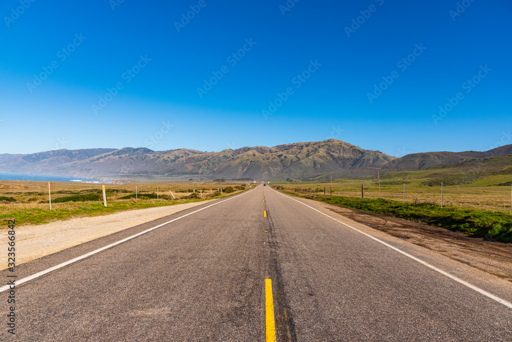 Road to the mountains