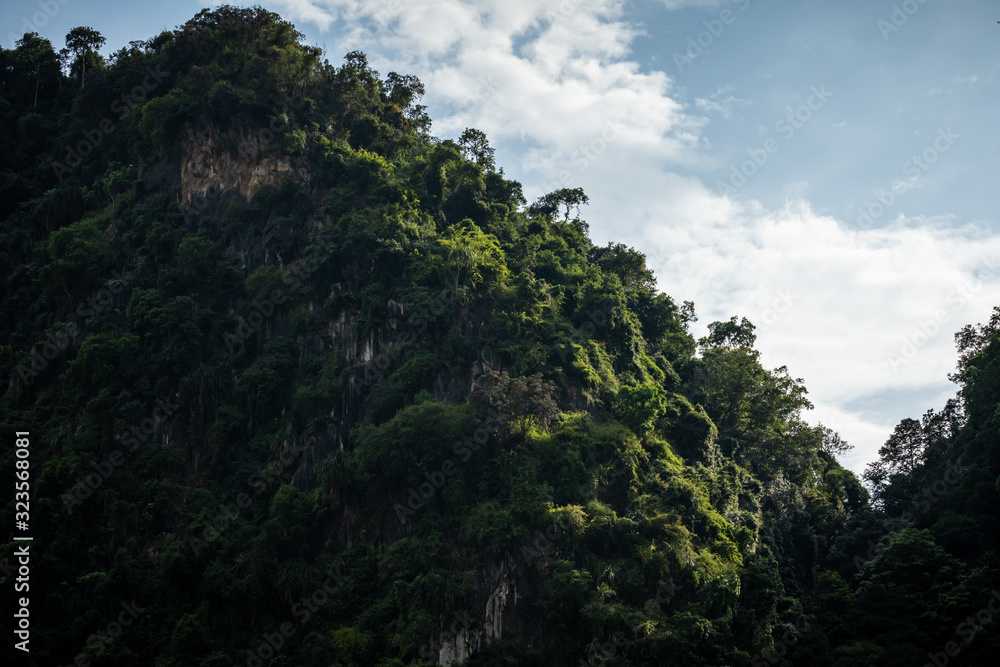 Scenic mountains and lake view in Tambun, Perak Scenic mountains and lake view in Tambun, Perak