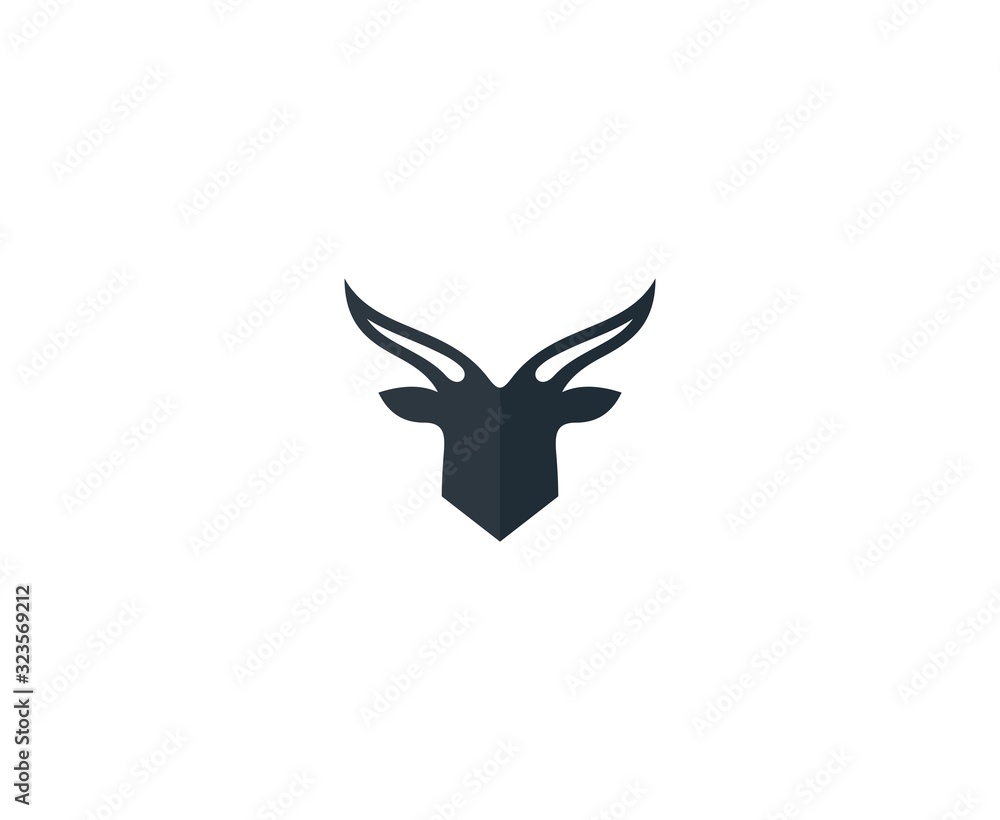 Obraz premium Antelope logo