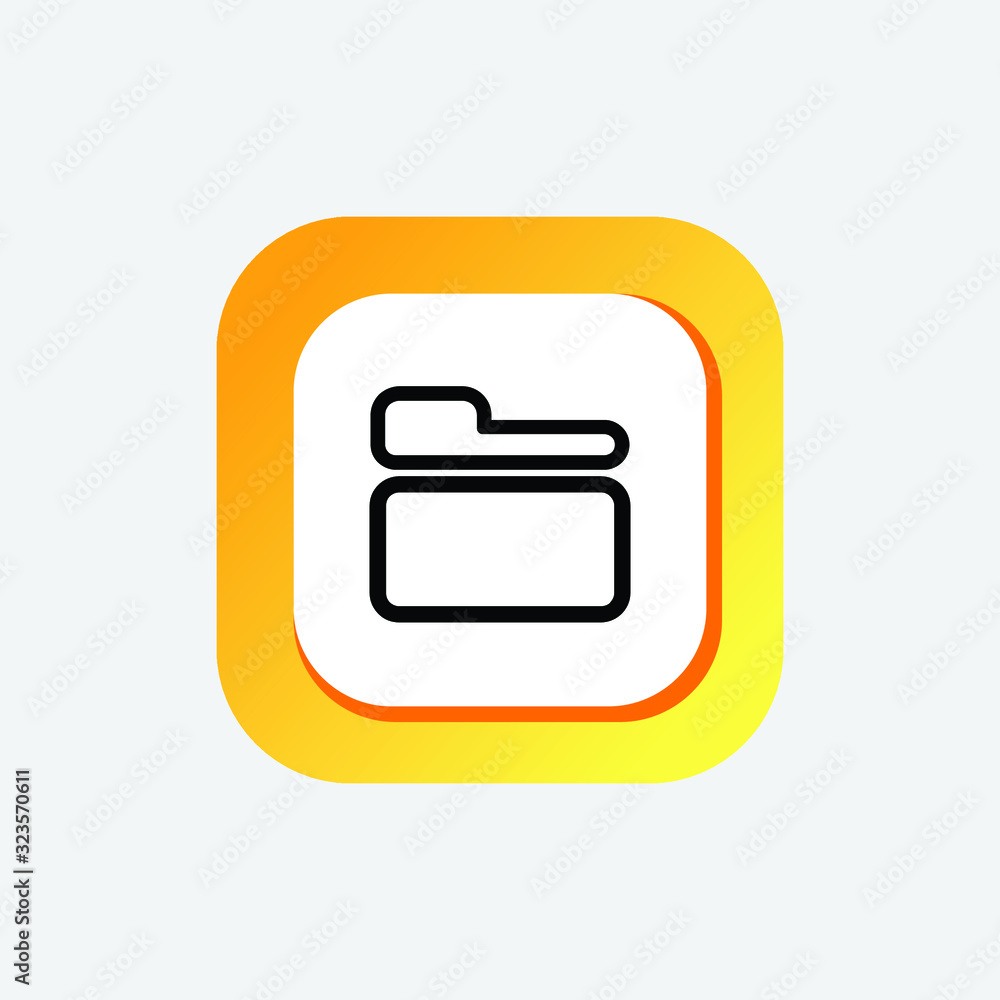 Icon File Manager Vector, File Manager Icon Vector Line Icon File Manager Vector, File Manager Icon Vector Line